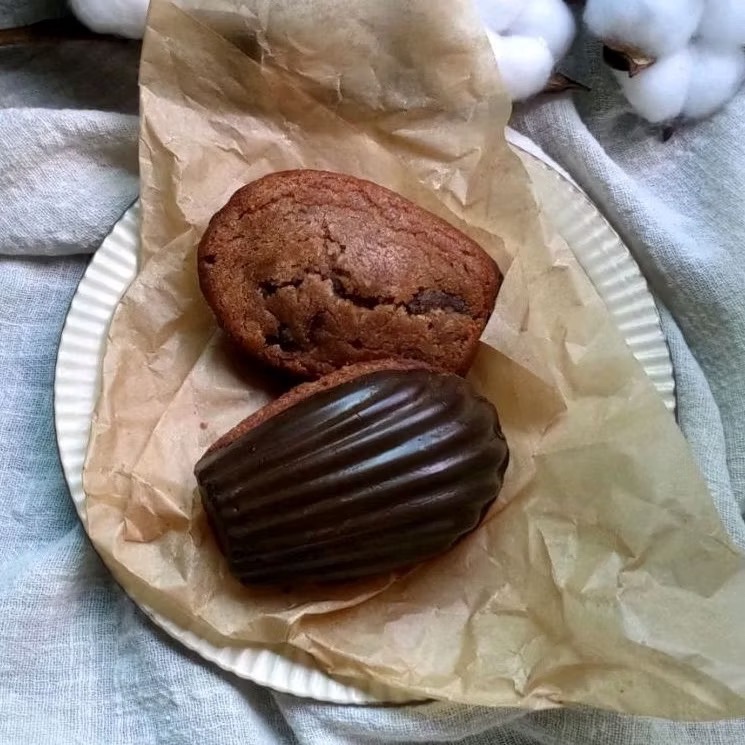 【九木蛋糕】焙茶栗子瑪德蓮🌰   常溫蛋糕   手做甜點-細節圖5