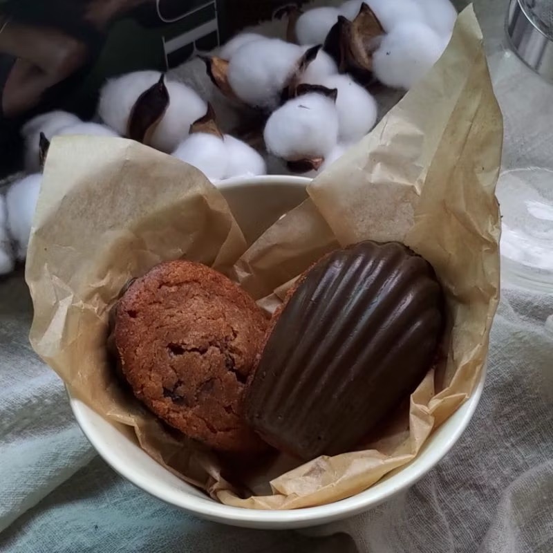 【九木蛋糕】焙茶栗子瑪德蓮🌰   常溫蛋糕   手做甜點-細節圖6