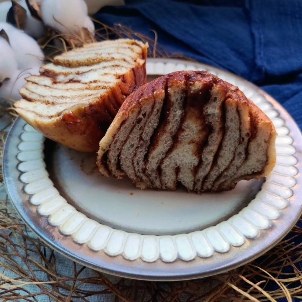 【九木蛋糕】湯種黑糖肉桂捲  🔥日本頂級GABAN肉桂粉 清華肉桂粉 日本凱薩琳 手作甜點-細節圖3