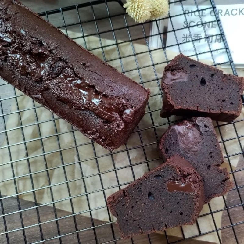 【九木蛋糕】【無麩質蛋糕】可可脂醇苦黑米布朗尼   低碳無麩質  ⚠️醇苦  💯無糖的-細節圖3