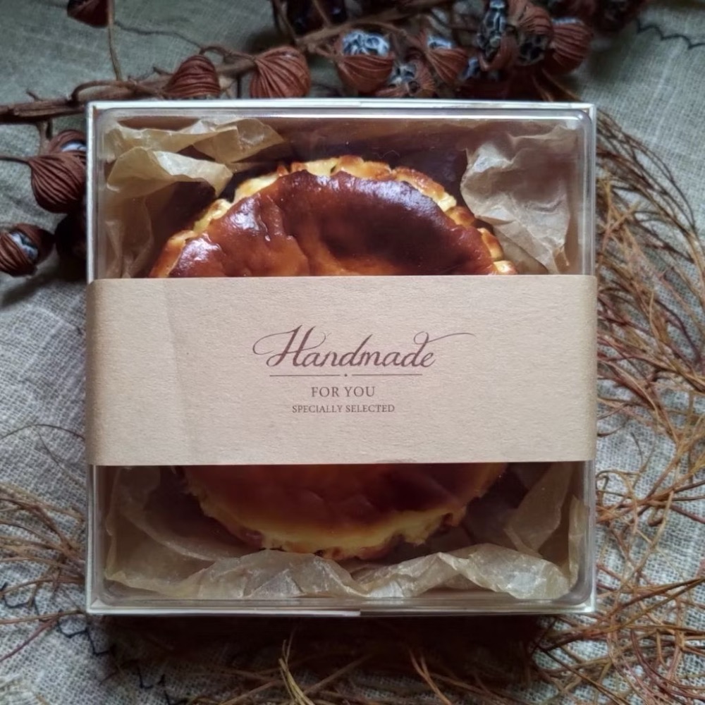 【九木蛋糕】【4吋】巴斯克乳酪蛋糕   💯有機雞蛋  減糖  無麵粉-細節圖8