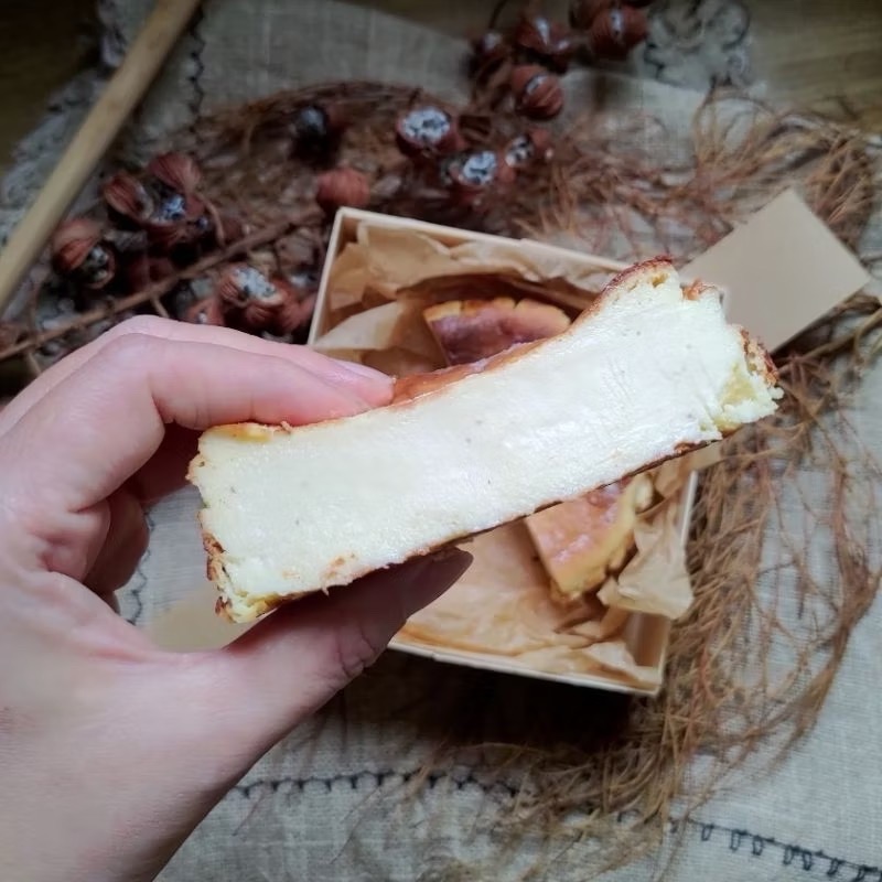 【九木蛋糕】【4吋】巴斯克乳酪蛋糕   💯有機雞蛋  減糖  無麵粉-規格圖8