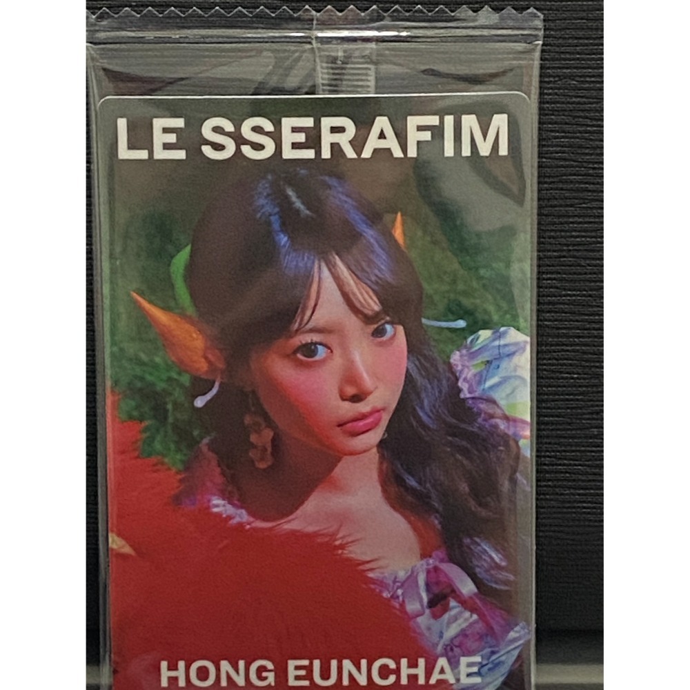 LE SSERAFIM 日本食玩 卡片-規格圖1