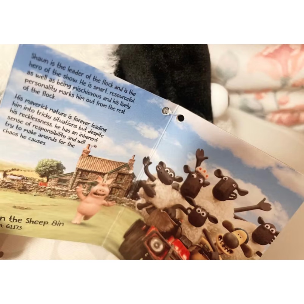 🇳🇿NICI  Shaun the sheep笑笑羊坐姿玩偶 30CM 🐑-細節圖3