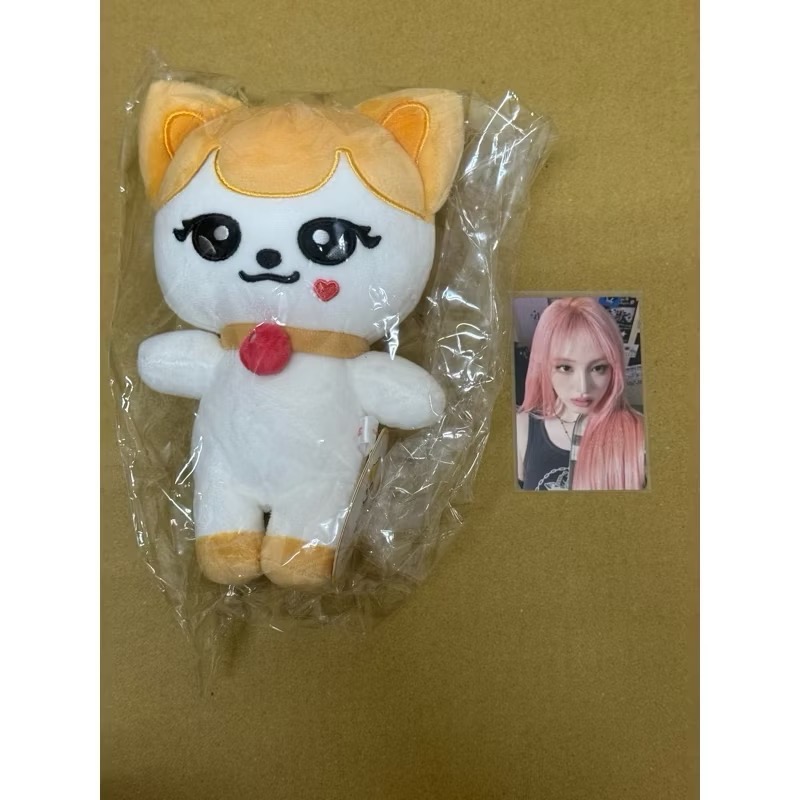 豆福《現⭕️貨》IVE Minive school 首爾釜山快閃店校服娃娃 俞真秋天Rei 員瑛 Liz Leeseo-規格圖1