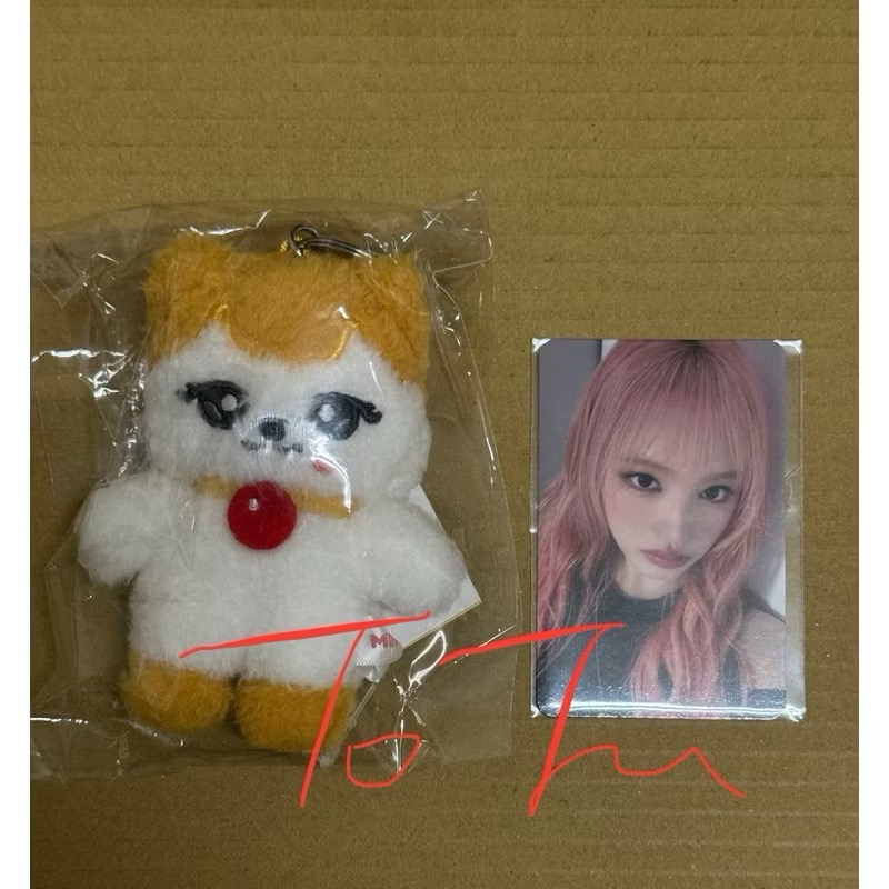 豆福《現⭕️貨》IVE Minive school 首爾釜山快閃店校服娃娃 俞真秋天Rei 員瑛 Liz Leeseo-規格圖1