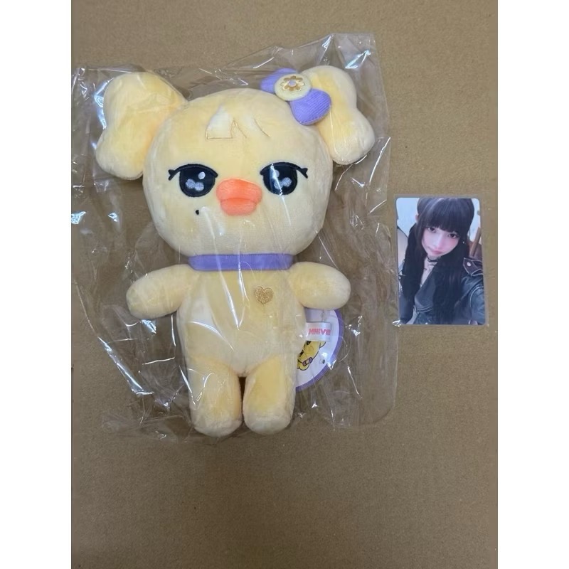 豆福《現⭕️貨》IVE Minive school 首爾釜山快閃店校服娃娃 俞真秋天Rei 員瑛 Liz Leeseo-規格圖1