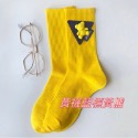 ［酷妞妞］ins甜辣風立體單邊小熊中筒襪（共7色）-規格圖9