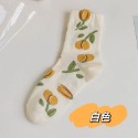 ［酷妞妞］ ins可愛立體花朵中筒襪-規格圖2