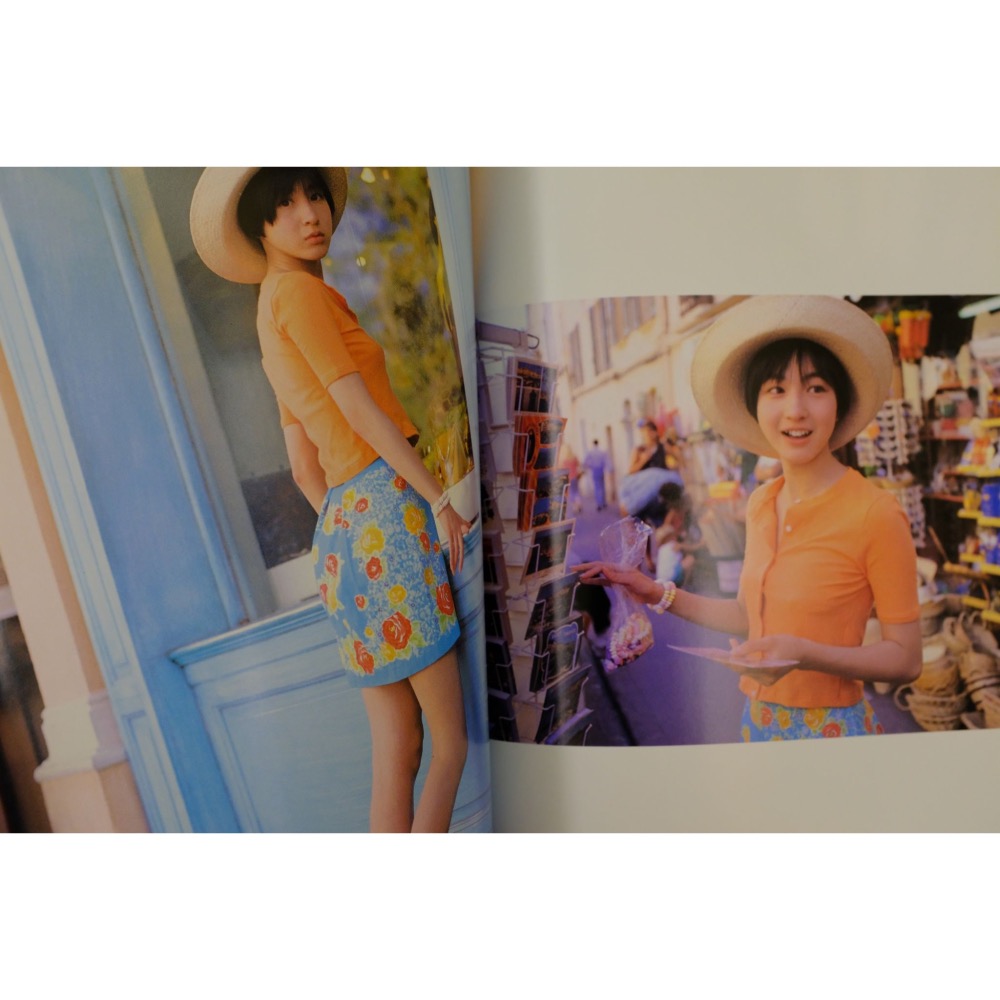 [相機小賣所] 広末涼子 HIROSUE RYOKO 廣末涼子1st寫真集「R」、「H」1996年出版-細節圖8