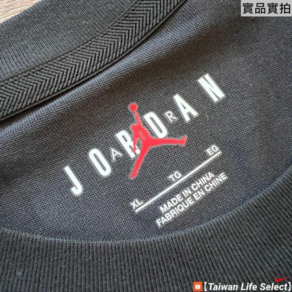 ★82折↘1050元!台灣公司貨!JORDAN DRI-FIT 炫彩印花 球場限定 訓練 背心 黑 HF6590-010-細節圖6