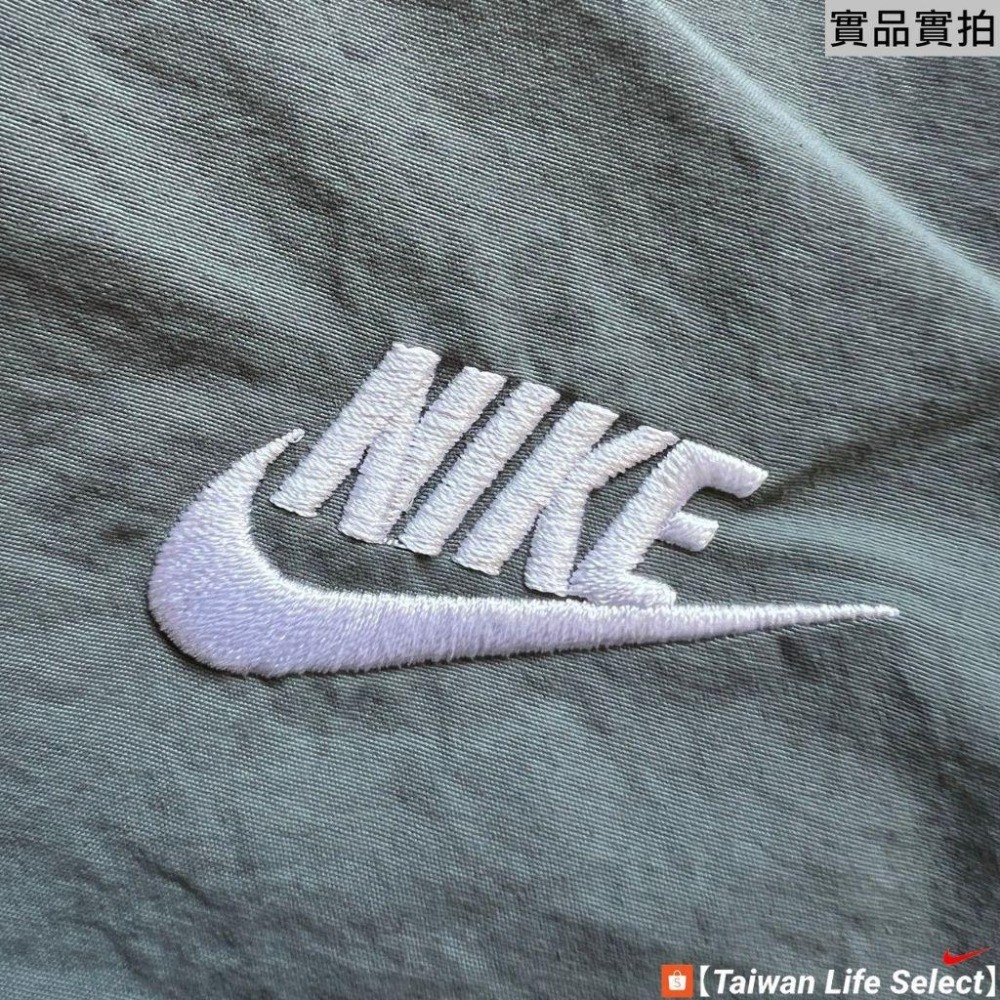 ★56折↘990元!真品保證!臺灣公司貨!NIKE CLUB+ 尼龍 拼接 防撥水 海灘褲 黑灰 FB7812-010-細節圖3