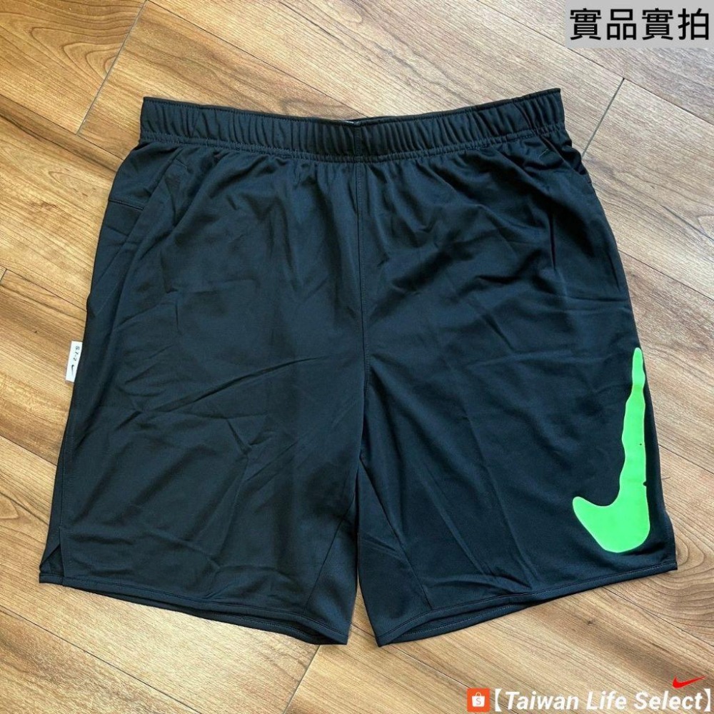 ★8折↘790元!真品保證!臺灣公司貨!NIKE DRI-FIT 塗鴉螢光側勾 多功能 訓練短褲 FB7949-010-細節圖2