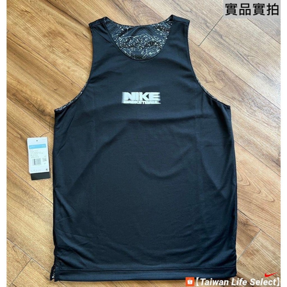 ★6折↘1180元!台灣公司貨!NIKE DRI-FIT ISSUE 迷彩雙面穿 籃球背心 刺繡勾 FB7056-010-細節圖6