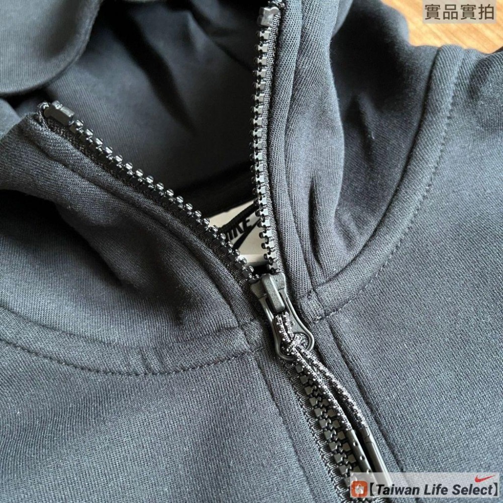 ★6折↘1890元!NIKE TECH FLEECE 科技棉 全長式拉鍊 連帽外套 黑 男 CU4490-010-細節圖3