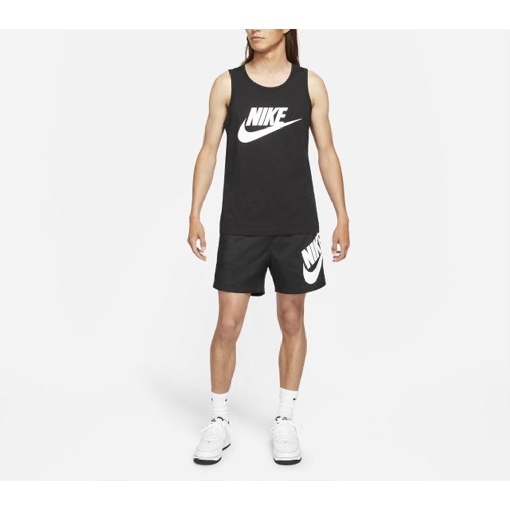 ★77折↘680元!NIKE公司貨!NIKE NSW LOGO TANK 基本款 背心 黑白 棉 AR4992-013-細節圖8