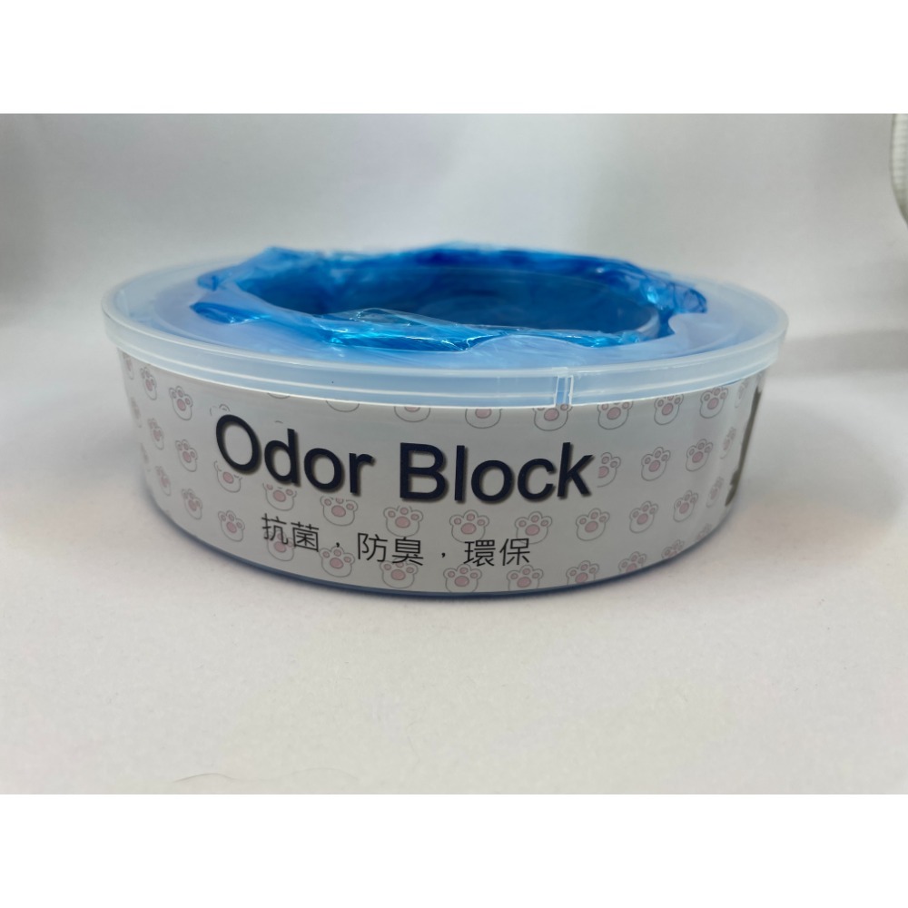 LitterLocker Design 副廠貓咪鎖便桶抗菌塑膠袋匣 *買五送一* 第三代圓形（第二代通用）-規格圖6