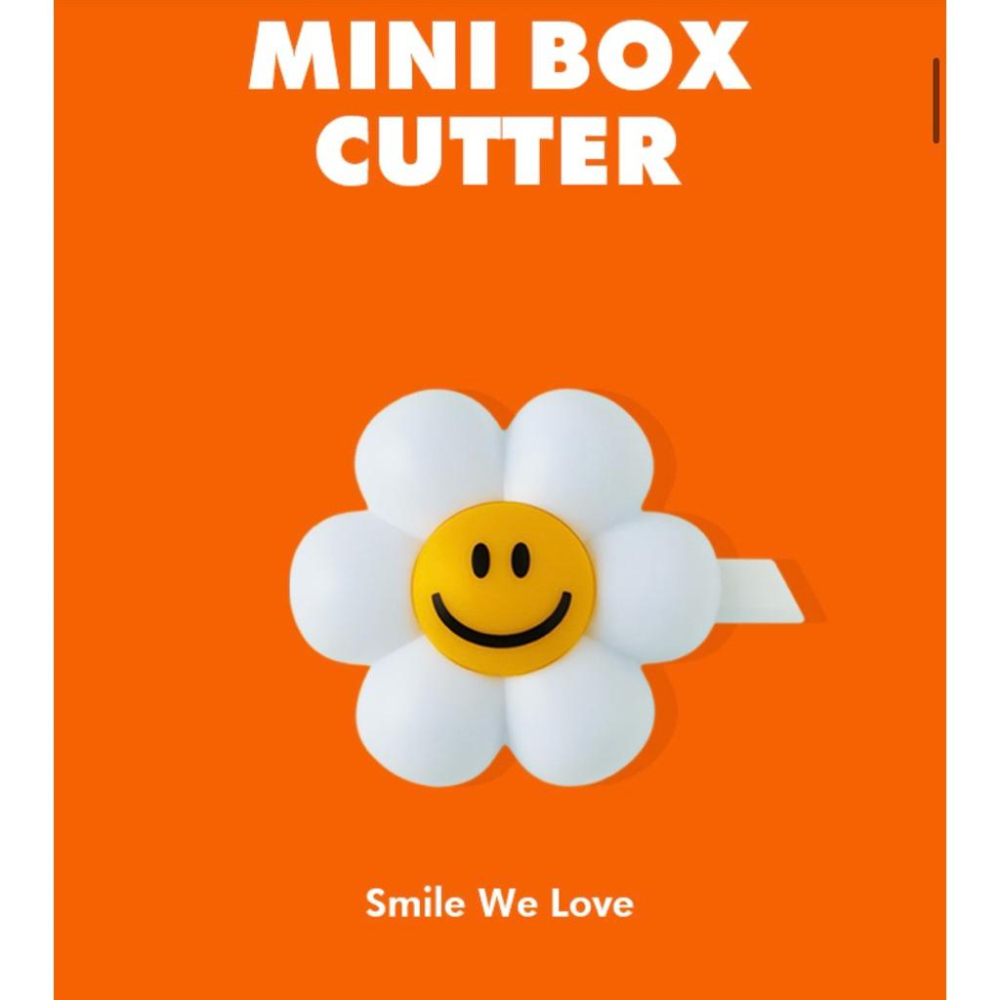 WIGGLE WIGGLE 迷你盒子切割器 可愛切紙器 小花熊熊造型 文具小物-細節圖2
