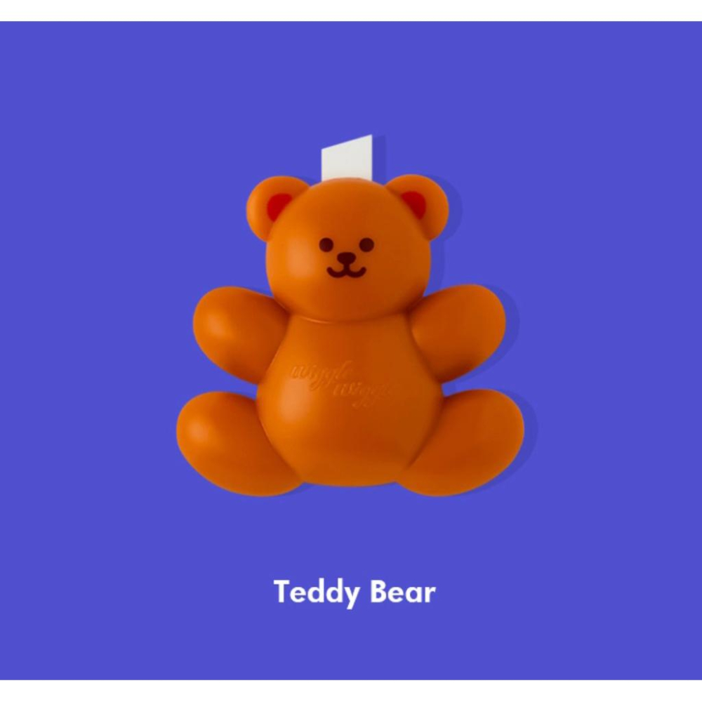 WIGGLE WIGGLE 迷你盒子切割器 可愛切紙器 小花熊熊造型 文具小物-細節圖3