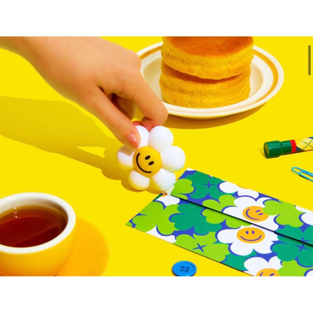 WIGGLE WIGGLE 迷你盒子切割器 可愛切紙器 小花熊熊造型 文具小物-細節圖7