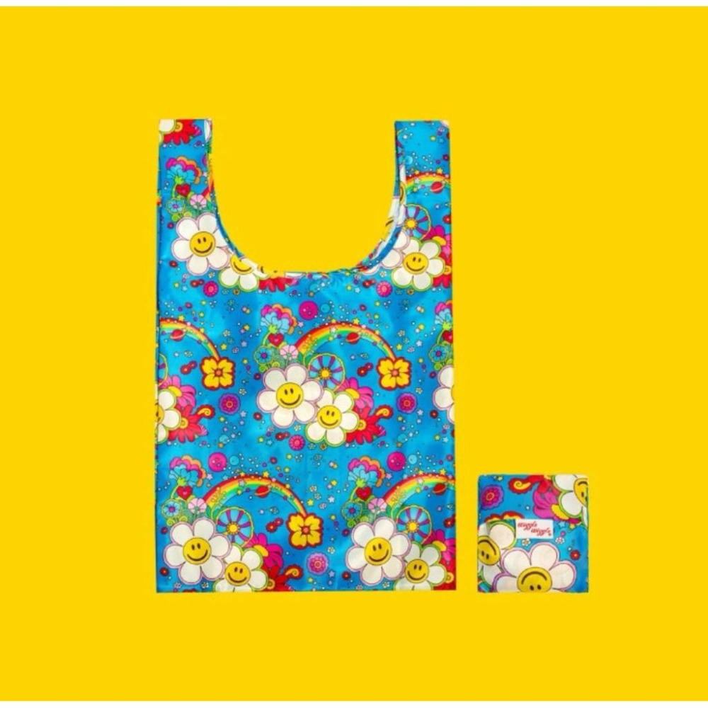 Wiggle Wiggle 購物袋 環保袋 折疊好收納 輕便外出袋 韓國代購-細節圖6