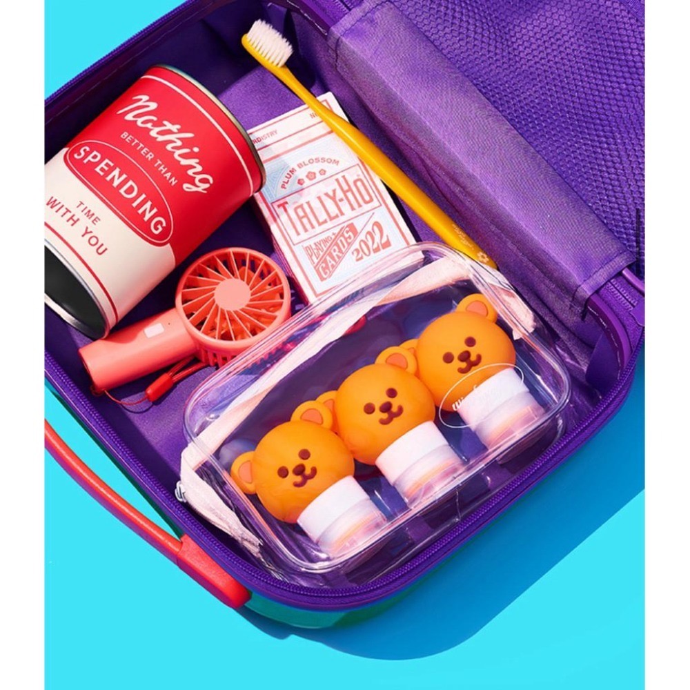 WIGGLE WIGGLE 旅行分裝瓶 3入組 分裝罐 旅行瓶 收納盒 可愛設計 正品代購-細節圖7