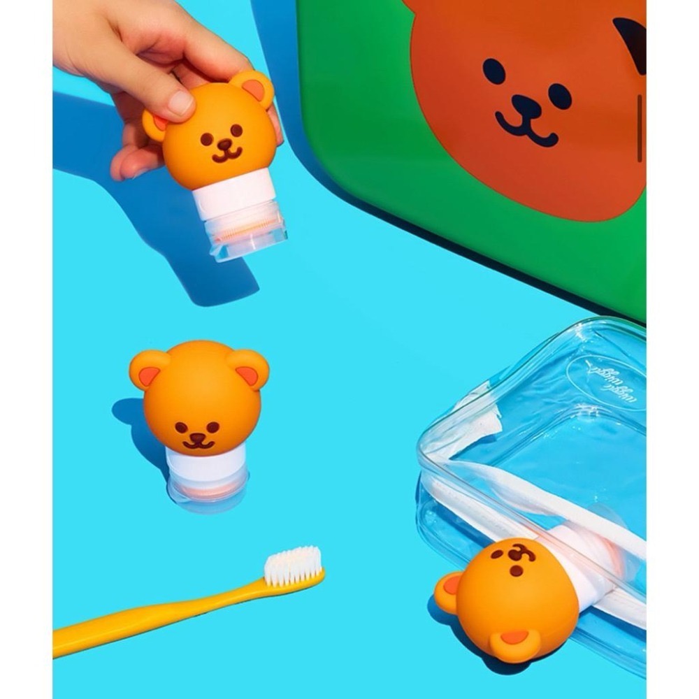 WIGGLE WIGGLE 旅行分裝瓶 3入組 分裝罐 旅行瓶 收納盒 可愛設計 正品代購-細節圖8