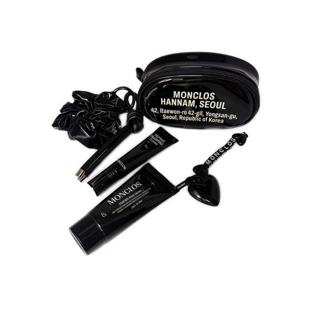 韓系黑色護手霜 MONCLOS 柔潤不黏 附黑愛心掛飾🖤  質感升級！-細節圖3