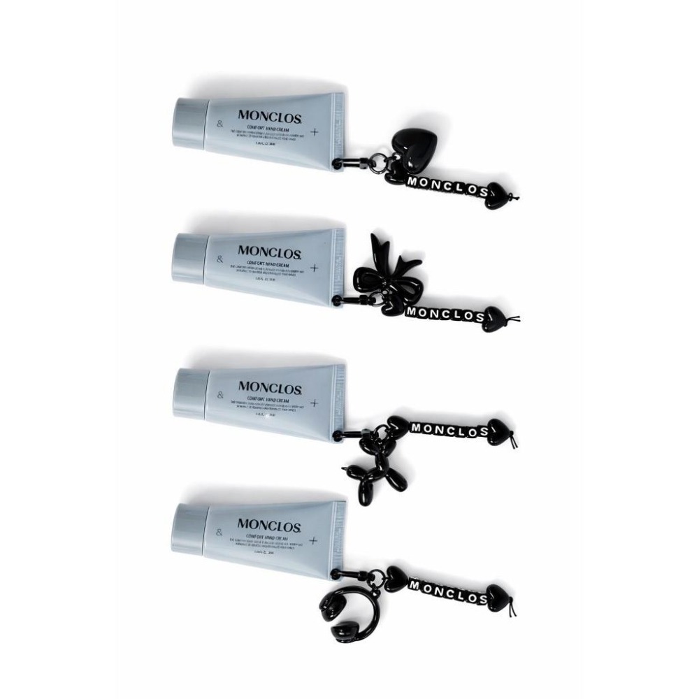韓系黑色護手霜 MONCLOS 柔潤不黏 附黑愛心掛飾🖤  質感升級！-細節圖6