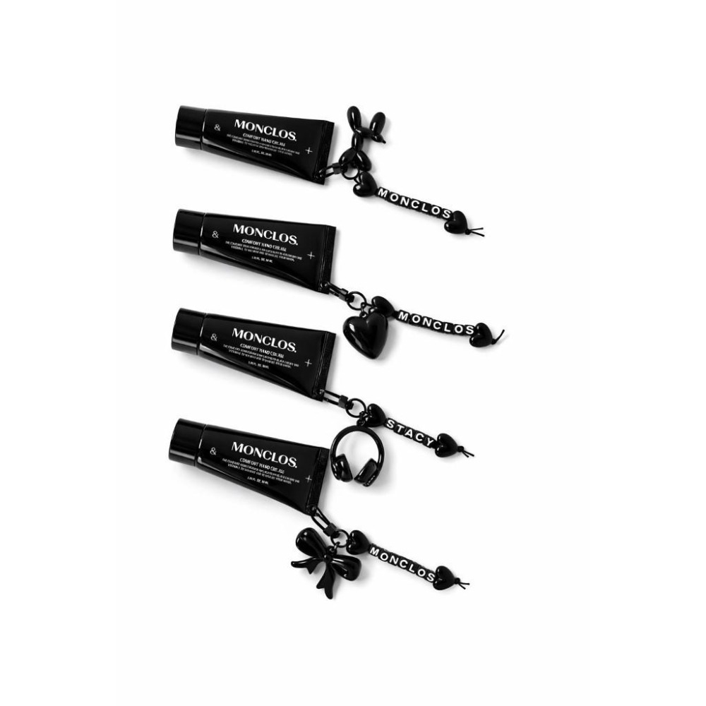 韓系黑色護手霜 MONCLOS 柔潤不黏 附黑愛心掛飾🖤  質感升級！-細節圖7