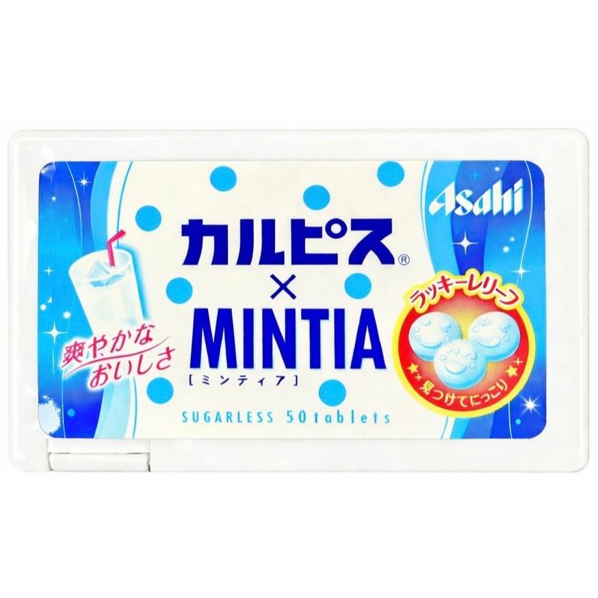 現貨 日本 Asahi MINTIA 薄荷錠｜可爾必思／葡萄｜清涼隨身 速出貨-細節圖2