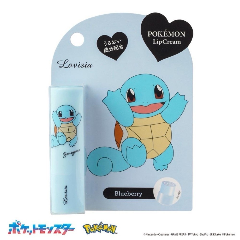 Lovisia × Pokémon 聯名潤唇膏｜寶可夢護唇膏 保濕不黏膩 可愛角色 日本限定版-細節圖6