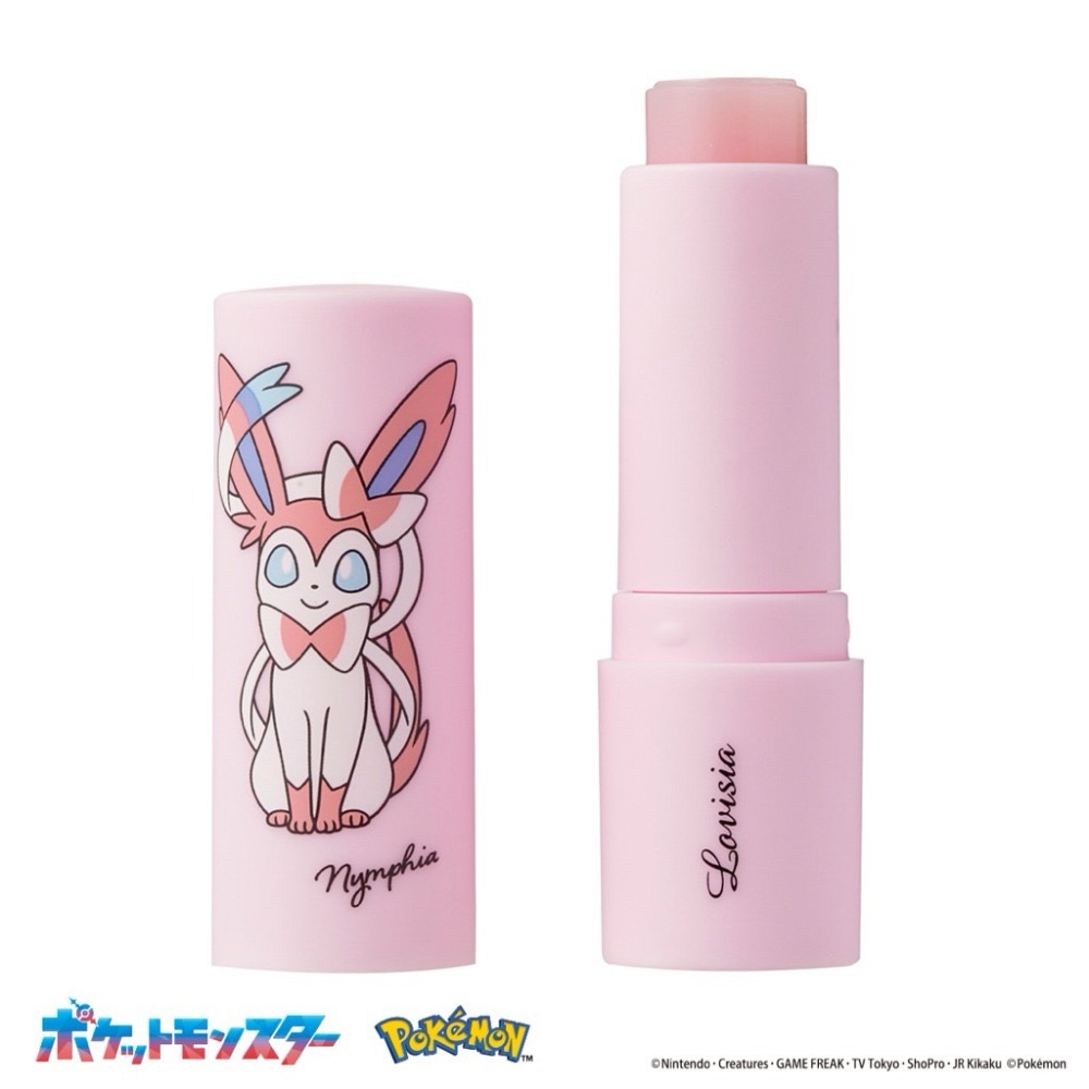 Lovisia × Pokémon 聯名潤唇膏｜寶可夢護唇膏 保濕不黏膩 可愛角色 日本限定版-規格圖6