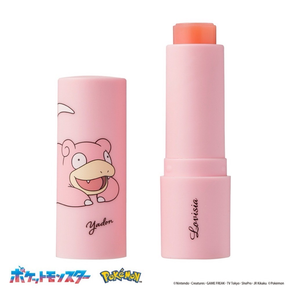 Lovisia × Pokémon 聯名潤唇膏｜寶可夢護唇膏 保濕不黏膩 可愛角色 日本限定版-規格圖6