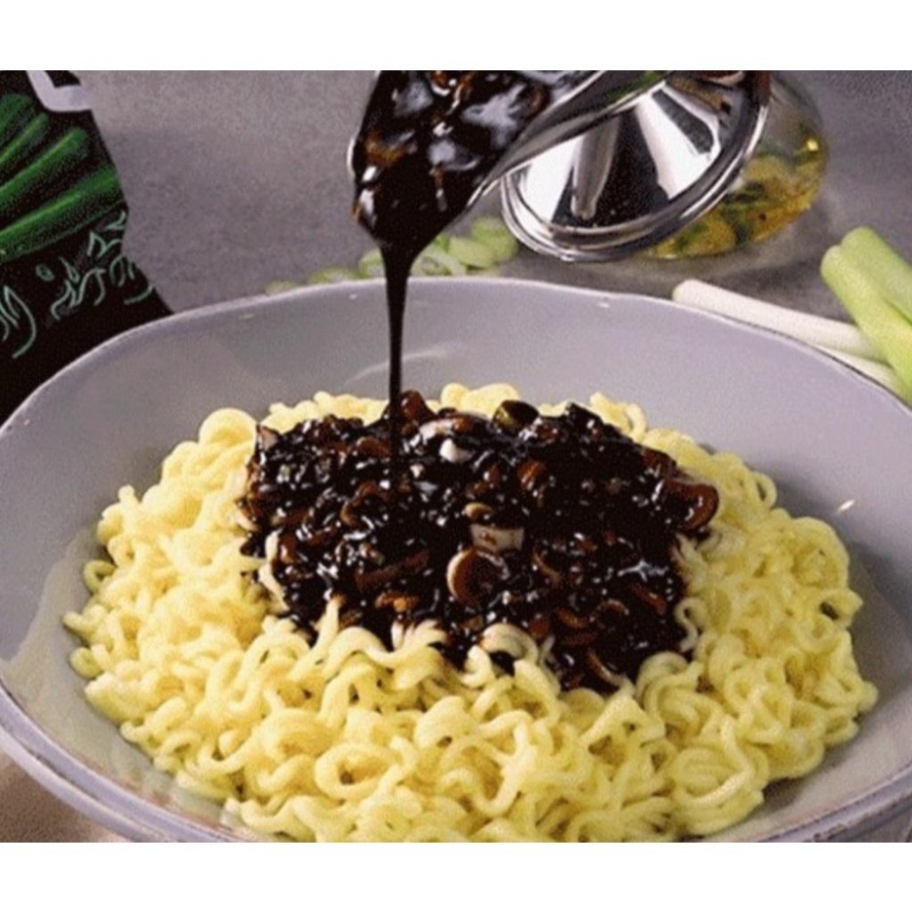 現貨 Pulmuone 圃美多 蔥油濃郁炸醬麵 🇰🇷韓國  烤蔥油炸醬麵🍜-細節圖4