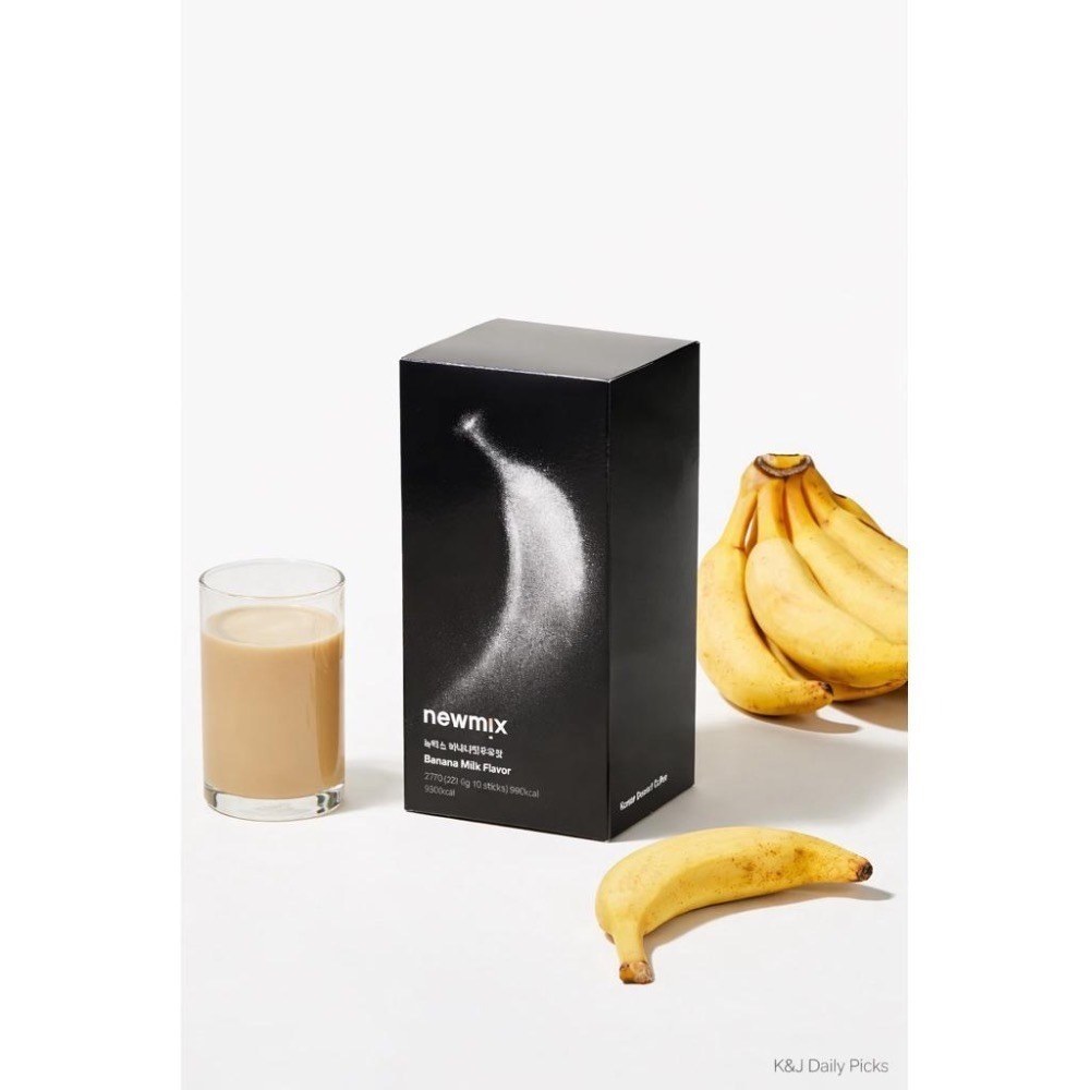 【現貨】韓國 Newmix 即溶咖啡 韓式販賣機咖啡 10入 原味・香蕉・焙炒米-細節圖2