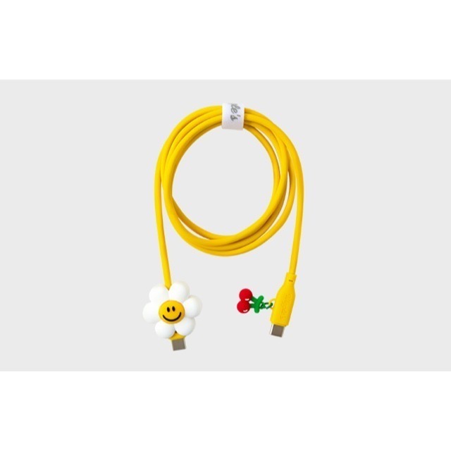 【韓國 Wiggle Wiggle】Type-C 快充線｜C to C 充電線 60W｜可愛設計 傳輸線-細節圖3