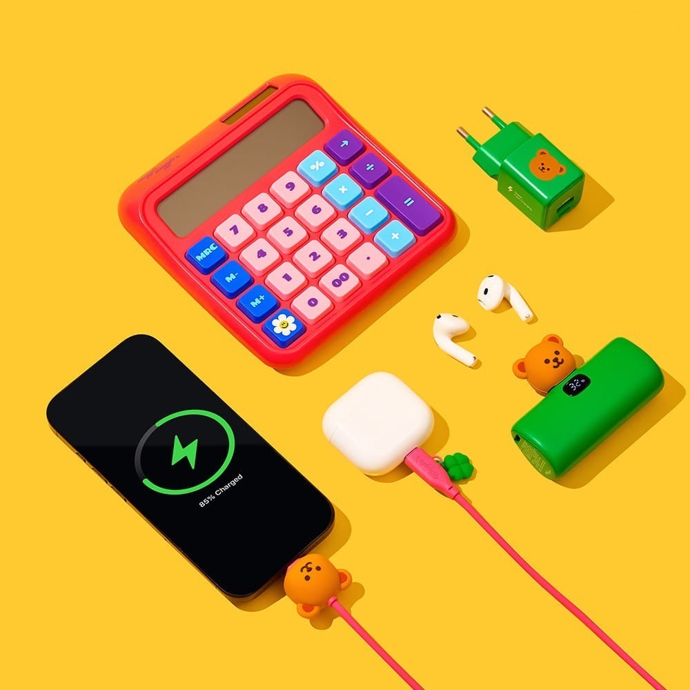 【韓國 Wiggle Wiggle】Type-C 快充線｜C to C 充電線 60W｜可愛設計 傳輸線-細節圖5