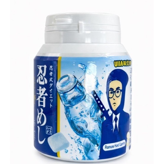 日本 UHA 味覺糖 忍者軟糖 蘇打汽水 巨峰葡萄 UHA忍者 彈珠汽水-規格圖4