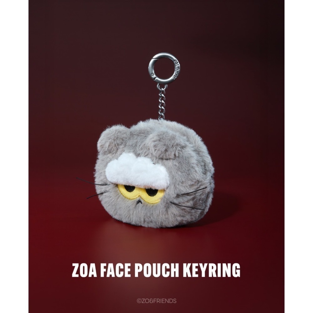 ZO&Friends GD 權志龍聯名 ZOA 絨毛娃娃／鑰匙圈 正版官方-細節圖3