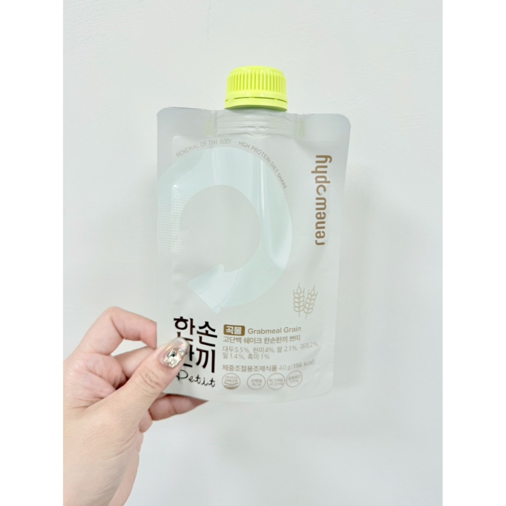 CU 韓國 Renewphy  高蛋白代餐奶昔 黃金比例營養・告別高熱量外食-細節圖2