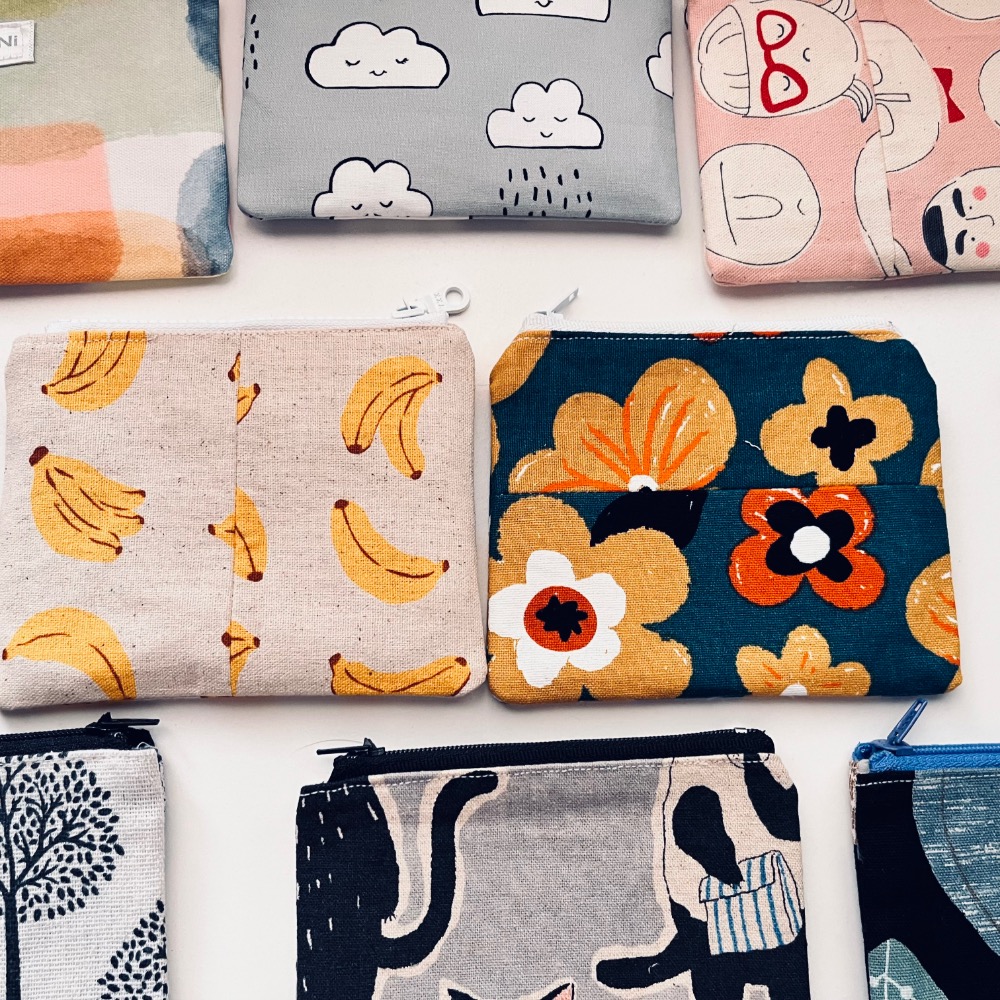 超可愛且實用的零錢包/有些是使用布拼接的/有加芯-細節圖6