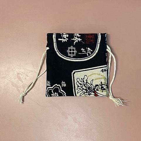 原創手作中國風束口收納袋-細節圖2