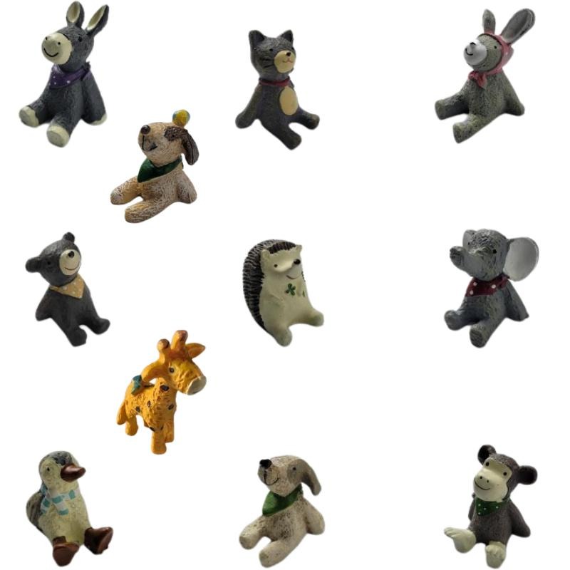 【台灣現貨免等】仰望天空小動物🎊樹脂飾品可愛照道具拍攝背景擺件裝飾拍照道具IG雜貨Zakka星空化妝品保養品食物療癒-細節圖2