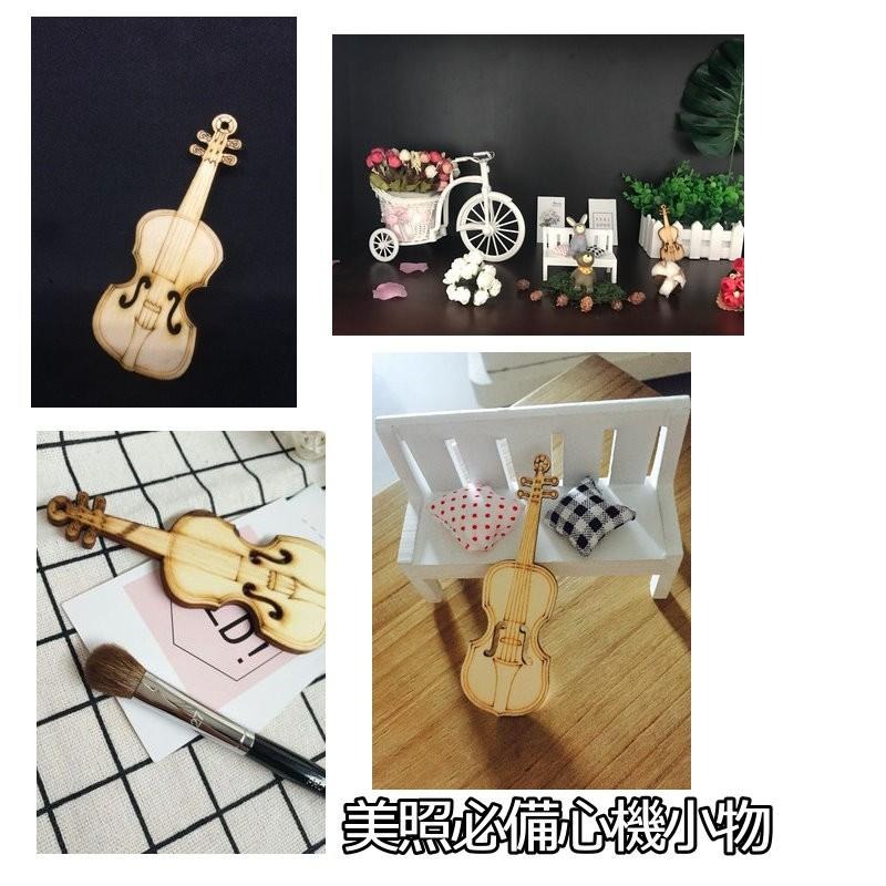 【台灣現貨免等】📣拍照道具🎊木質小提琴飾品拍照道具拍攝背景擺件裝飾拍照道具IG雜貨Zakka星空化妝品保養品食物療癒-細節圖4