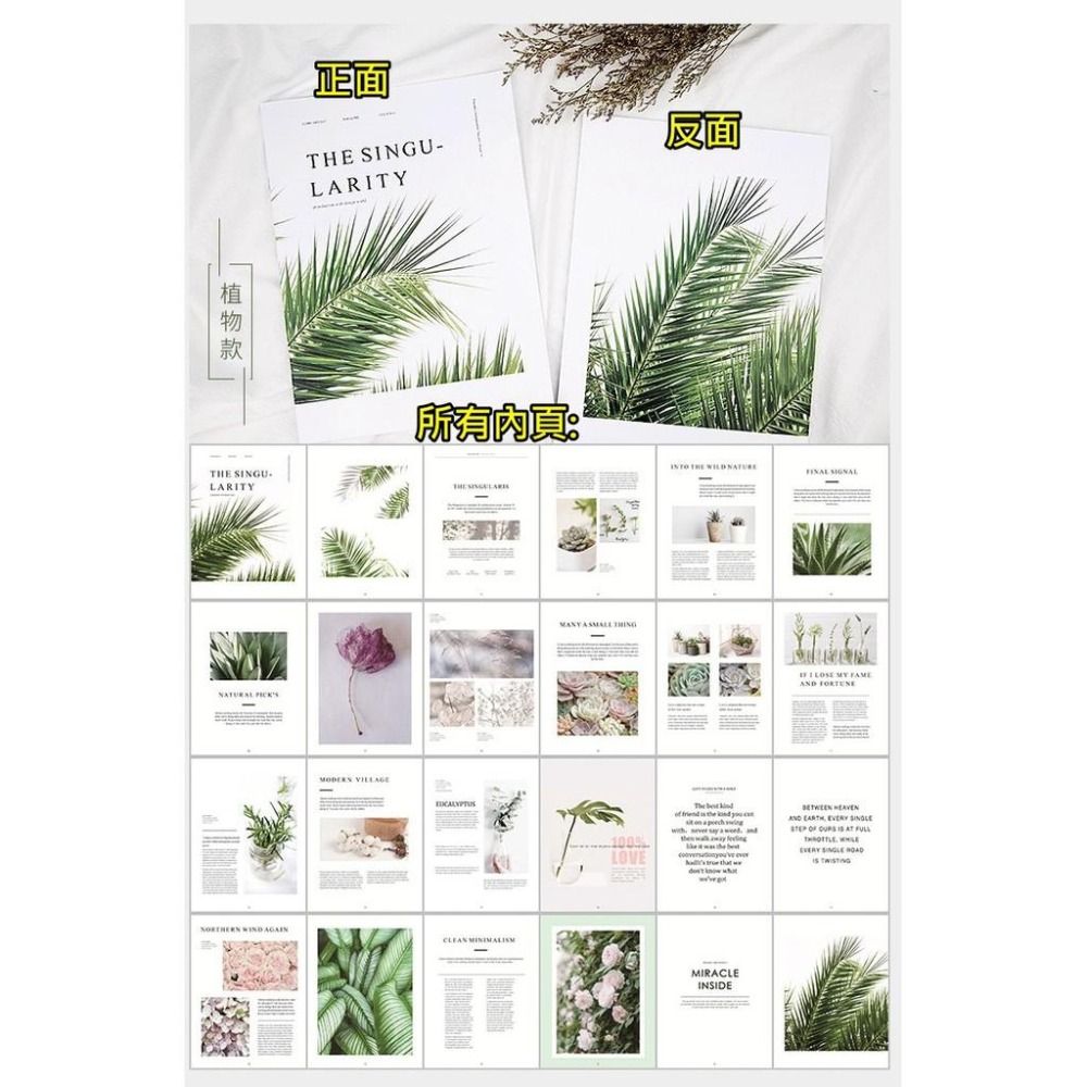 【台灣現貨免等】📣英文歐美設計款雜誌🎊拍照道具拍攝背景擺件裝飾拍照道具IG雜貨小物Zakka飾品化妝品保養品食物拍照-細節圖3