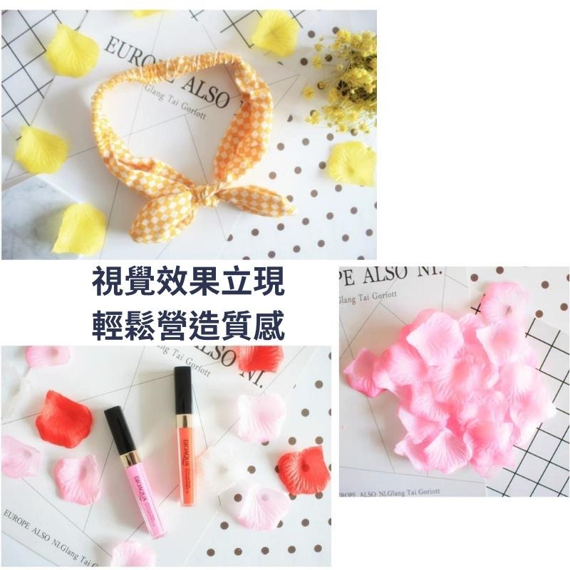 【台灣現貨免等】📣絹布仿真花瓣🎊仿真花永生花拍攝背景擺件裝飾拍照道具IG雜貨小物Zakka飾品化妝品保養品食物拍照-細節圖3