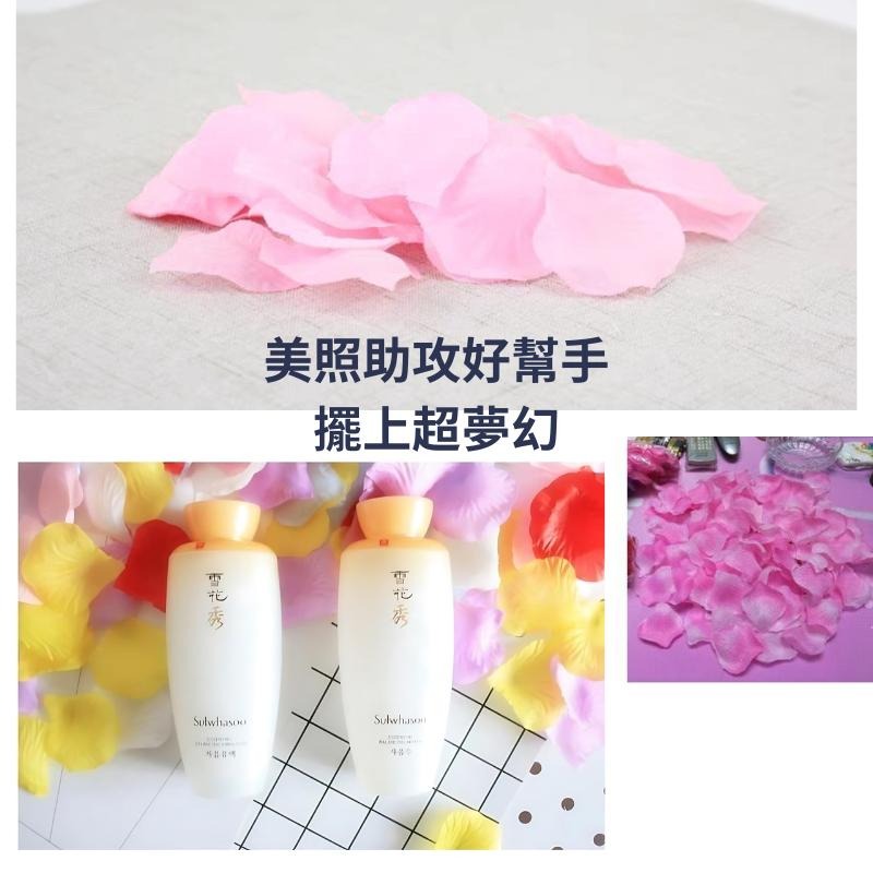 【台灣現貨免等】📣絹布仿真花瓣🎊仿真花永生花拍攝背景擺件裝飾拍照道具IG雜貨小物Zakka飾品化妝品保養品食物拍照-細節圖4