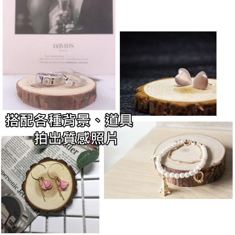【台灣現貨24H內寄出】📣圓木片🎊拍攝背景擺件裝飾拍照道具IG雜貨小物Zakka飾品化妝品保養品食物拍照天然原木塊-細節圖4