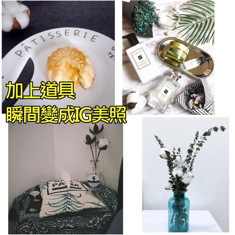 【台灣現貨24H內寄出】📣天然棉花🎊拍攝背景桿子棉花擺件裝飾拍照道具IG雜貨小物Zakka飾品化妝品保養品食物天然-細節圖6